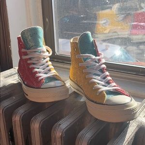JW Anderson x Converse glitter Chuck Taylor